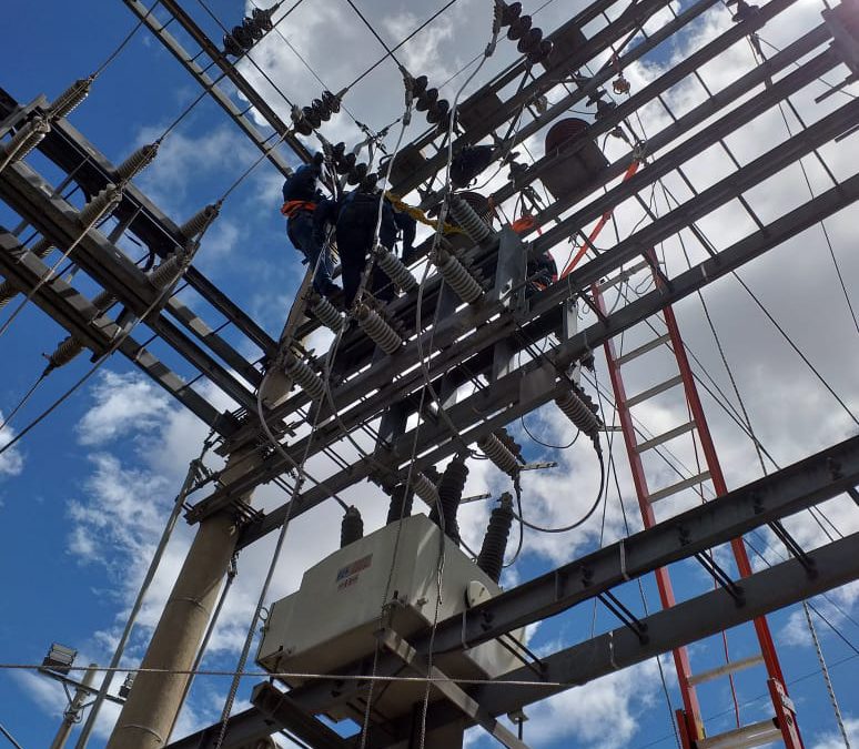 Mantenimiento preventivo línea 34.5 kV